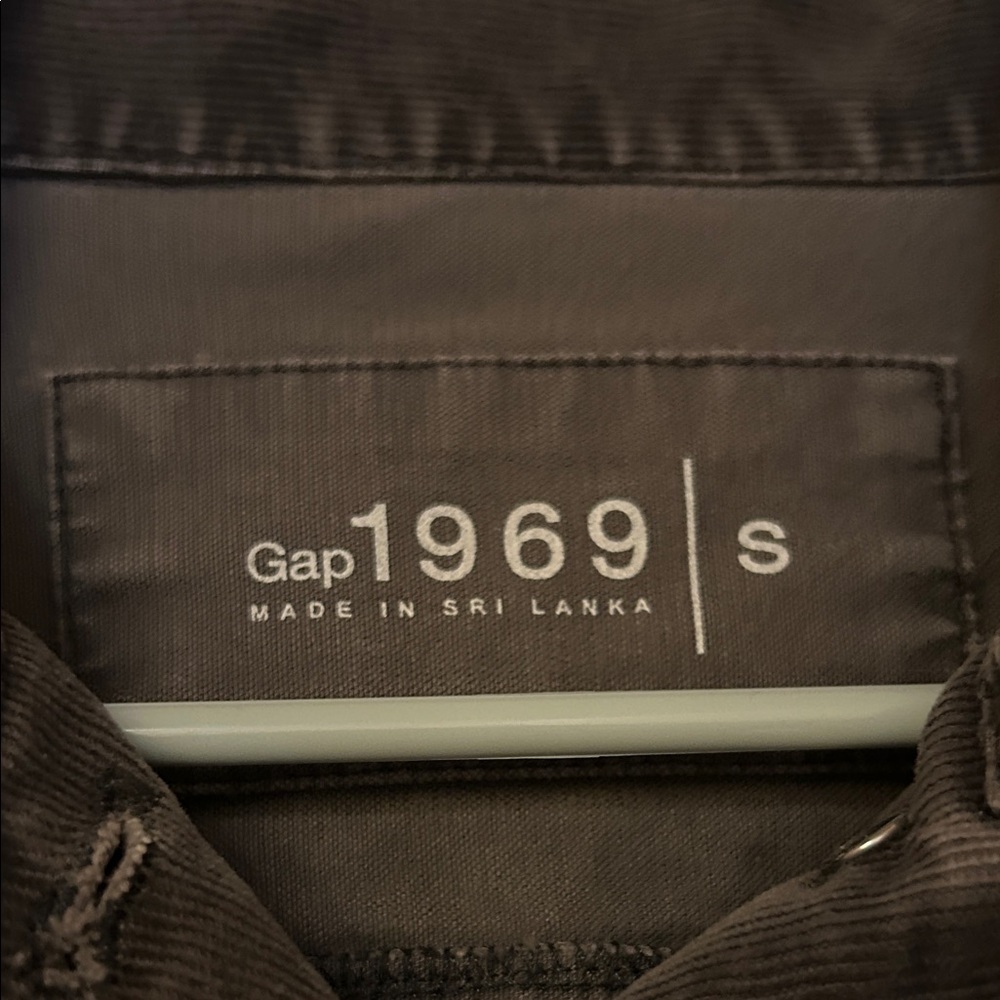 GAP Women's Dark Grey Corduroy Jacket Small - Picture 5 of 7